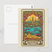 Bangkok Thailand ポストカード (正面/裏面)