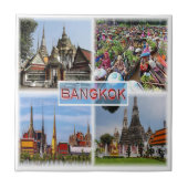 BANGKOK Thailand AsiaのzTH007ポプリ タイル (正面)