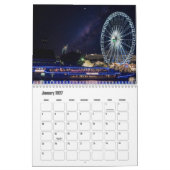 Bangkok-Thailand Calendar カレンダー (1月 2027)