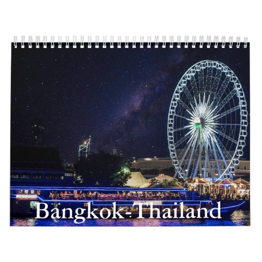 Bangkok-Thailand Calendar カレンダー (カバー)