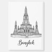 Bangkok Thailand Wat Arun  マグネット (正面)