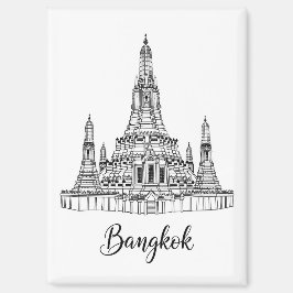 Bangkok Thailand Wat Arun  マグネット