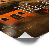 Bangkok: The Venice of the East - Whimsical Art ポスター (コーナー)