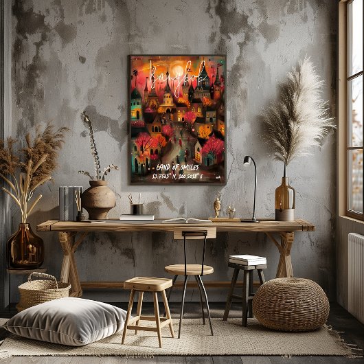 Bangkok: Tierra de Sonrisas ポスター