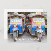 Bangkok tuk tuks シーズンポストカード (正面/裏面)