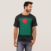 Bangladesh Bangladesh Flag souvenir apparel Tシャツ (正面フル)