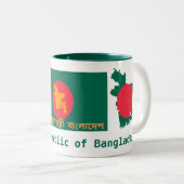 Bangladesh Mug / Tasse ツートーンマグカップ (正面右)