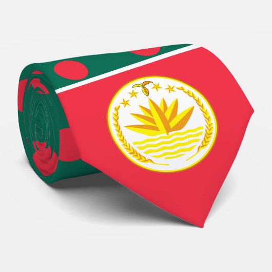 Bangladeshi Flag & National Emblem, Bangladesh ネクタイ (ロール)