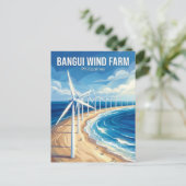 Bangui Windmills Philippines ポストカード (スタンド正面)