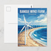 Bangui Windmills Philippines ポストカード (正面/裏面)