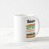 Banh Miベトナムサンドイッチフランス・パンのバゲット コーヒーマグカップ (正面右)