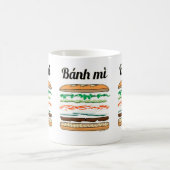 Banh Miベトナムサンドイッチフランス・パンのバゲット コーヒーマグカップ (中央)