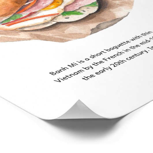 Banh Miポスター ポスター (角)