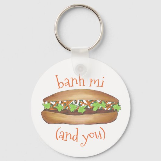 Banh Mi (Between Me)とYou Vietnam Sandwich キーホルダー (正面)