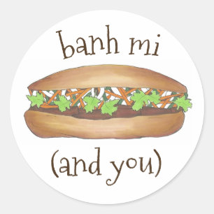 Banh Mi (Between Me)とYou Vietnam Sandwich ラウンドシール