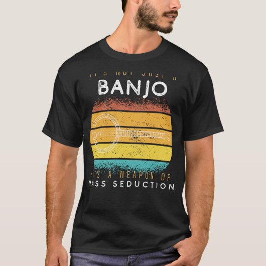 Banjoの熟練度：誘惑的なミュージカルチャーを解放 Tシャツ (正面)