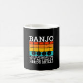 BanjoはGuitarと遊同じだが、スキルを必要とするBanjo コーヒーマグカップ (中央)