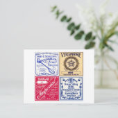 Banjoストリングポストカード ポストカード (スタンド正面)