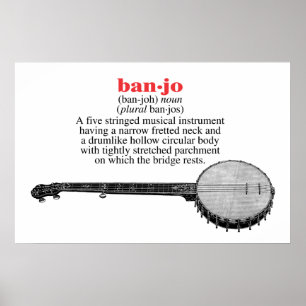 Banjo定義ポスター ポスター