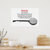 Banjo定義ポスター ポスター (キッチン)