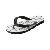 Banjo漫画イラストレーション キッズビーチサンダル (アングル)