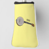 Banjo漫画イラストレーション ゴルフヘッドカバー (回転90)