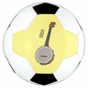 Banjo漫画イラストレーション サッカーボール