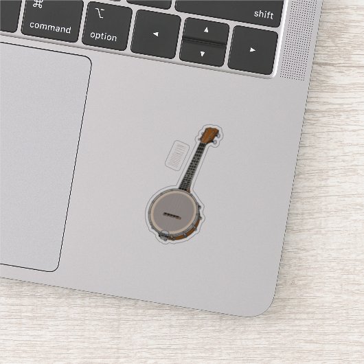 Banjo漫画イラストレーション シール (詳細)