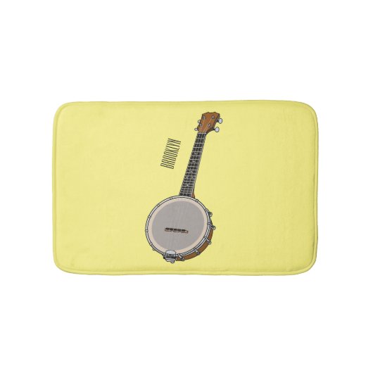 Banjo漫画イラストレーション バスマット (正面)