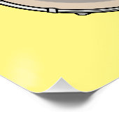 Banjo漫画イラストレーション ポスター (コーナー)