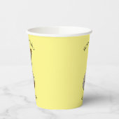 Banjo漫画イラストレーション 紙コップ (左)