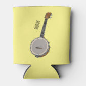 Banjo漫画イラストレーション 缶クーラー (正面)