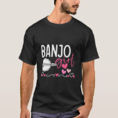Banjo Bluegrass Banjo Player Tシャツ (正面)