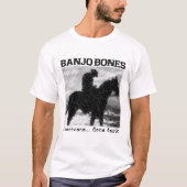 Banjo Bones Americana Done Dark T-Shirt Tシャツ (正面)