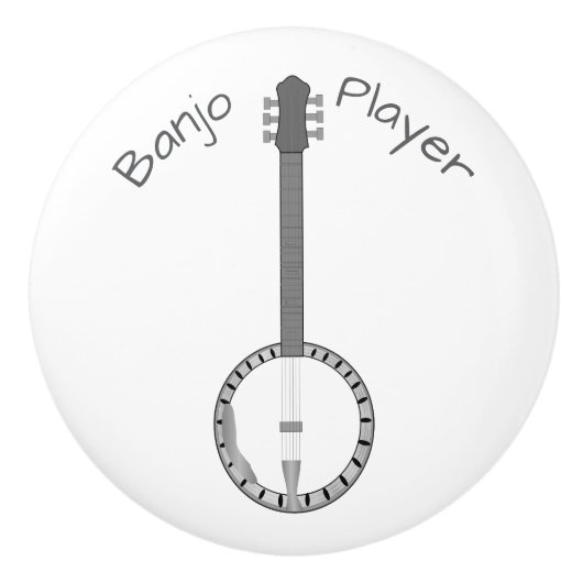 Banjo Design Personalised セラミックノブ (正面)