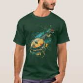 Banjo Graffiti funny Tシャツ (正面)