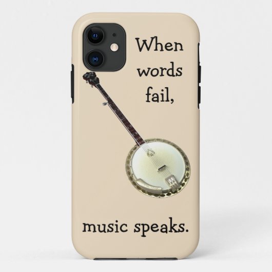 Banjo Music iPhone 5ケース Case-Mate iPhoneケース (裏面)