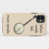 Banjo Music iPhone 5ケース Case-Mate iPhoneケース (裏面(横))