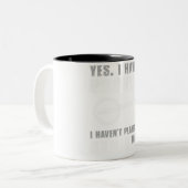 Banjo Playerの告白 – Yes、問題がある: N ツートーンマグカップ (正面左)