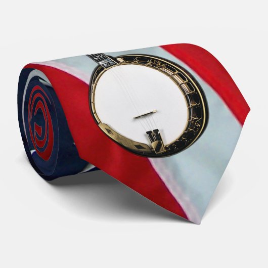 BANJO-TIE-AMERICANの旗 ネクタイ (ロール)