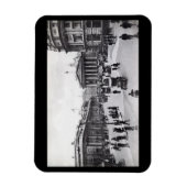 Bank & Exchange王室の、ロンドンヴィンテージスタイル マグネット (縦)