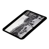 Bank & Exchange王室の、ロンドンヴィンテージスタイル マグネット (左側)