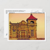 Bank of Fredericksburg, Fredericksburg, TX ポストカード (正面/裏面)