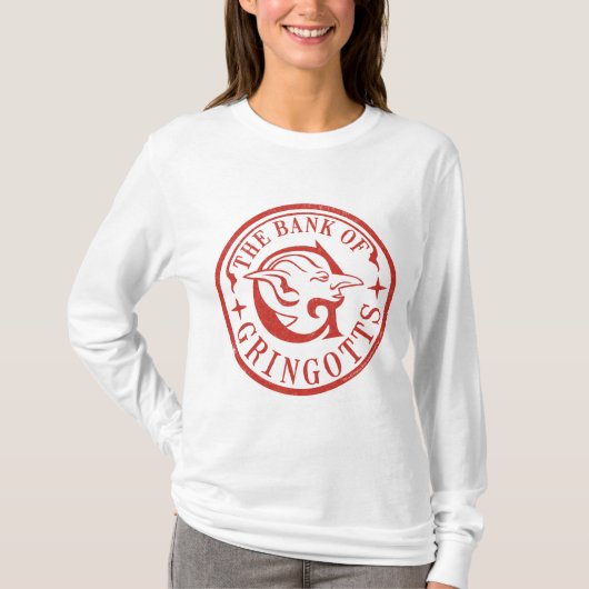 Bank Of GRINGOTTS™ロゴ Tシャツ (正面)