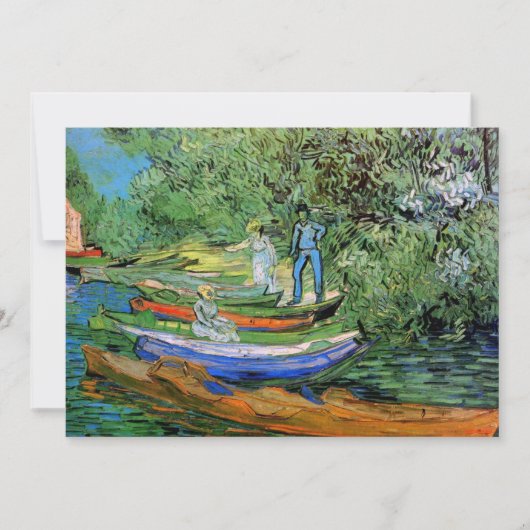 Bank of the Oise at Auvers by Vincent van ゴッホ (正面)