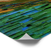 Bank of the Oise at Auvers by Vincent van ゴッホ ポスター (角)