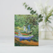 Bank of the Oise at Auvers by Vincent van ゴッホ ポストカード (スタンド正面)