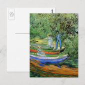 Bank of the Oise at Auvers by Vincent van ゴッホ ポストカード (正面/裏面)