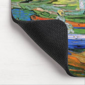 Bank of the Oise at Auvers by Vincent van ゴッホ マウスパッド (コーナー)