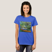 Bank of the Oise at Auvers by Vincent van ゴッホ Tシャツ (正面フル)